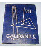 Unsigned 1951 Campanile Yearbook-Rice Institute (University)-Houston, TX - $34.30 CAD