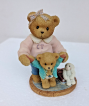 Cherished Teddies 2000 Caregiver Bear w Child Bear Babysitter 476536 - £9.54 GBP