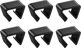 Eagles 6 Pc\. Patio Furniture Clips, Large, Anti-Slip Stripe, Strong Connectors - £31.31 GBP