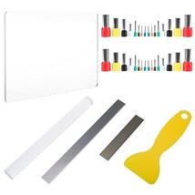 45 Pcs Pieces Polymer Clay Tool Kit Acrylic Polymer Roller Blade DIY Hobby Model - £11.95 GBP