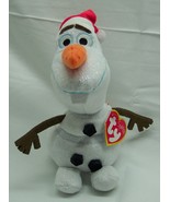 TY Walt Disney Frozen OLAF SNOWMAN Christmas 6&quot; Plush STUFFED ANIMAL TOY... - $273.39 MXN