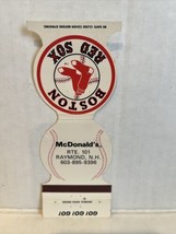 MLB Baseball Matchbook Cover w/ Schedule 2 Boston Red Sox 1981 - $9.85