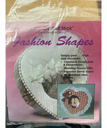 Pres-On Self Stick Fashion Shapes Pre-Cut (Heart Shaped) *NEW* ff1 - €8,63 EUR
