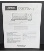Pioneer VSX-D901S OEM Audio/Video Stereo Receiver Owners Manual ~ 1982 O... - $41.14 CAD