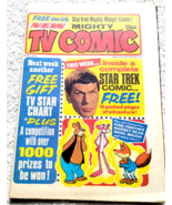 Vintage Sept. 1976 UK Mighty TV Comic &amp; Bonus Insert Both With Star Trek... - €17,28 EUR