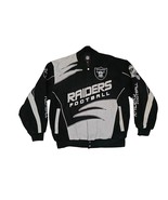 Los Angeles Raiders Logo Athletic NFL Sharktooth Racing Jacket Men&#39;s Sz ... - €145,24 EUR