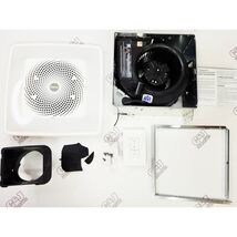 Broan SPK110RGBL ChromaComfort Sensonic Ceiling Mounted Bath Fan - White... - $80.90