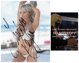 Lindsey Pelas Playboy Maxim model signed 8x10 photo exact proof COA autographed. - £93.02 GBP
