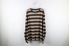 Vintage Gap Mens XL Athletic Fit Faded Striped Color Block Long Sleeve T-Shirt - £38.66 GBP