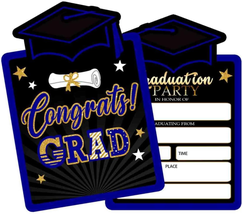 Invitations for Graduation Party with Envelopes, 2024 College or High School Gra - £16.69 GBP