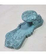 Victorian Shabby Chic Jewelry Wall Hook Door Knob Blue 6.5x2.5x2.5 In - $24.00