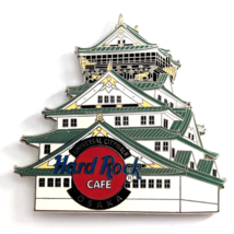 VTG 2001 Hard Rock Cafe Osaka Castle Japan HRC Universal Citywalk Pin Ad... - $78.00