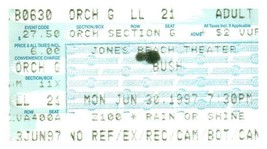 Bush Ticket Stub Juin 30 1997 Jones Plage de New York - £26.07 GBP
