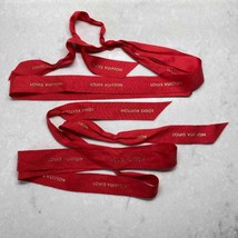 Two Louis Vuitton Red Ribbons - £19.63 GBP