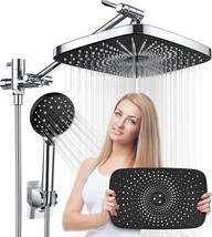 Veken&#39;S 12-Inch Rain Shower Head Comes With A 5-Setting, Inch Hose. - £57.32 GBP