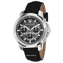 Maserati R8871621006 Successo orologio analogico al quarzo nero in acciaio... - £156.97 GBP