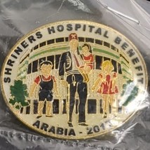Shriners Hospital Benefit Arabia 2017 NOS Lapel Hat Pin Shriners Parade ... - £5.28 GBP