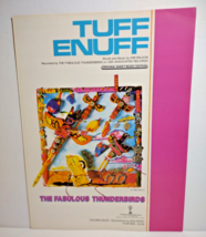 The Fabulous Thunderbirds Tuff Enuff Sheet Music 1985 Pop Rock Blues Music - $13.50