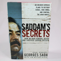 SIGNED Saddam&#39;s Secrets Georges Sada/Jim Nelson Black 2006 Hardback Book With DJ - £30.30 GBP