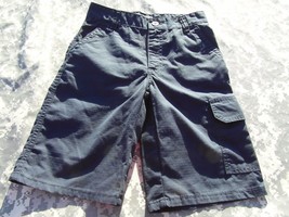 Levi Strauss Navy Blue Cargo Short Juniors 12 R 6797 - $20.24