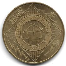 1959 SCHENECTADY New York NY Sesquicentennial 50 Cent Half Dollar TRADE ... - $9.89