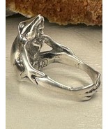 Frog Prince ring size 5 James Yesberger sterling silver band women - $13,216.72 MXN