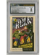 CGC JSA SS 8 SIGNED Herb Trimpe Incredible Hulk #144 Famous Covers Art Card - $3,015.66 MXN