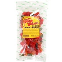 Enjoy Big Value Li Hing Gummy Bears 14 Ounce (Lot Of 5 Bags) - £78.94 GBP