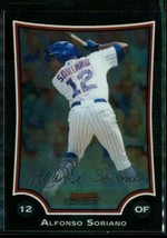 2009 Baseball Trading Card Topps Bowman Chrome #176 Alfonso Soriano Chicago Cubs - £6.60 GBP