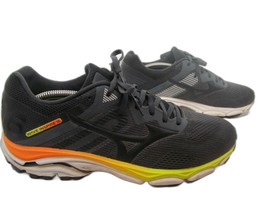 Mizuno Wave Inspire 16 Mens Black And Gray Running Shoes Size US 9.5 EUR 42.5 - £38.75 GBP