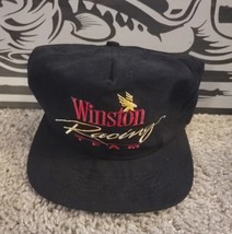 Vtg Winston Racing Team Embroidered Cap Logo Hat Baseball Cap Trucker Snapback - £17.53 GBP