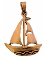 Authentic Bronze Viking Ship Pendant – Norse Talisman for Adventure &amp; Luck - €12,81 EUR