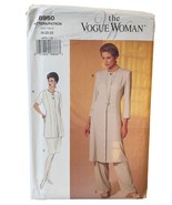 Vogue Woman 8950 Sewing Pattern Tunic Skirt Pants Misses Size 18-22 - $14.39