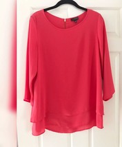 The Limited women&#39;s Peach blouse Size Small Blouse Top - £6.32 GBP