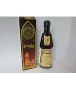 Fromgelico Liqueur Italy Brown Bottle Empty &amp; Box Labels Rope Stamp - $14.80
