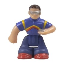Fisher Price Geotrax Eric Engineer Conductor Figure 1.5&quot; - $93.19 MXN