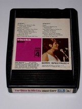 Vikki Carr 4 Track Tape Cartridge For Once In My Life Vintage Sonic Spectrum + - £31.45 GBP