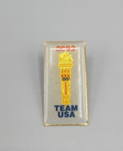 2002 Olympics USA Torch Team Pin  #220506 Vintage - £7.86 GBP