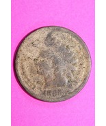 1865 Indian Head Cent Penny Scarce Early Type Coin Exact Coin Pictured 178 - $13.66 CAD
