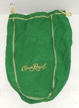Crown Royal Regal Apple Green Bag 12" 2 drawstrings - $14.80