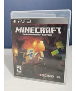 PS3 Minecraft Playstation 3 Edition Video Game Disc by Mojang - £13.97 GBP