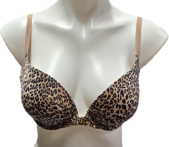 Victoria’s Secret Lined Very Sexy Push-up By Victoria 34D Leopard - $19.79