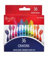 Simplify Crayons Assorted Colors - $2.71 CAD