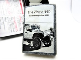 Zippo Jeep Unveiled August 13, 2011 MIB 2015 Rare - £54.29 GBP