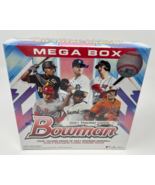 2021 Topps Bowman MLB Baseball Trading Cards Mega Box - New and Factory ... - £29.71 GBP