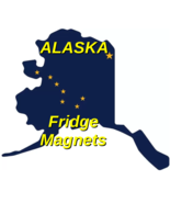 Alaska State - Refrigerator Fridge Magnet Souvenir Travel Vintage - You ... - $12.09 CAD+