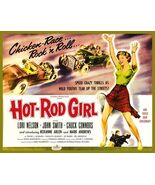 Decoration Poster.Home room art.Interior design.Hot Rod Girl movie.Car r... - $17.10+