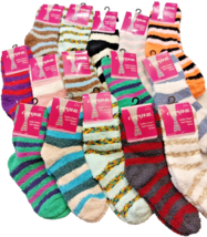 8 Pairs Ladies Super Soft Slipper Socks Assortment Of Colors Cozy Sock S... - £12.58 GBP