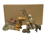 Willow Tree Shepherd and Stable Animals 7&quot; Hand-Painted Resin Figure Set... - £84.61 GBP