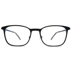 Nifties Eyeglasses Frames NI8522 col.6031 Matte Blue Square Thin Rim 49-18-135 - £74.39 GBP